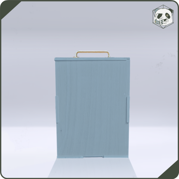 Mallette PAWS Small H2 – Transport Compact pour Figurines Warhammer et Wargame (28x15x38 cm) | Panda’s Atelier