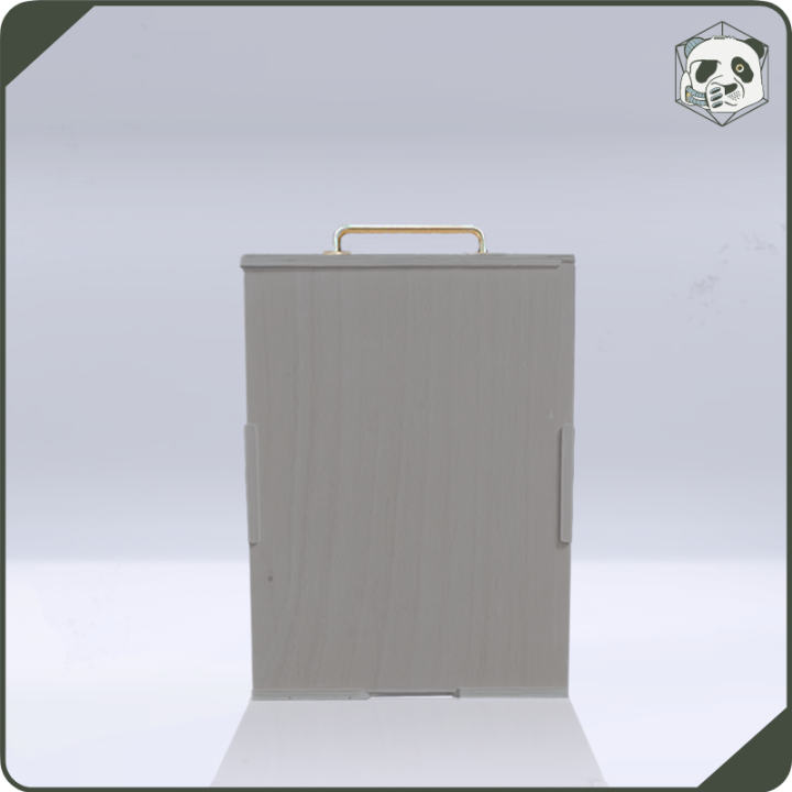 Small H2 PAWS Transport Case – Compact Storage for Warhammer and Wargame Miniatures (28x15x38 cm) | Panda’s Atelier