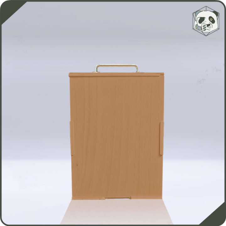 Small H2 PAWS Transport Case – Compact Storage for Warhammer and Wargame Miniatures (28x15x38 cm) | Panda’s Atelier