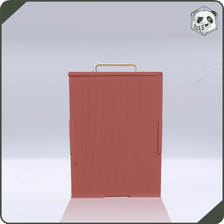 Small H2 PAWS Transport Case – Compact Storage for Warhammer and Wargame Miniatures (28x15x38 cm) | Panda’s Atelier