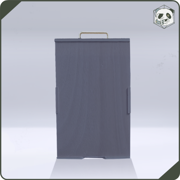 Medium H3 Transport Case – Optimal Storage for Warhammer and Wargame Miniatures (28x23x46 cm) | Panda’s Atelier