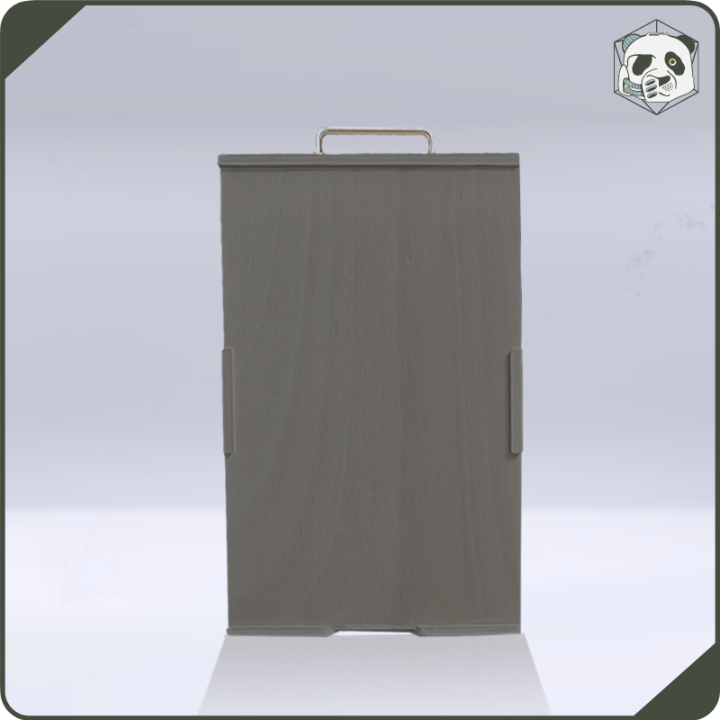 Medium H3 Transport Case – Optimal Storage for Warhammer and Wargame Miniatures (28x23x46 cm) | Panda’s Atelier