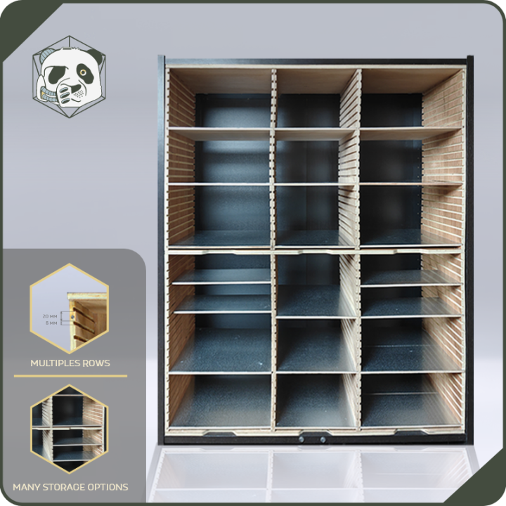 PAWS Library - Miniatures Storage Compatible with BILLY