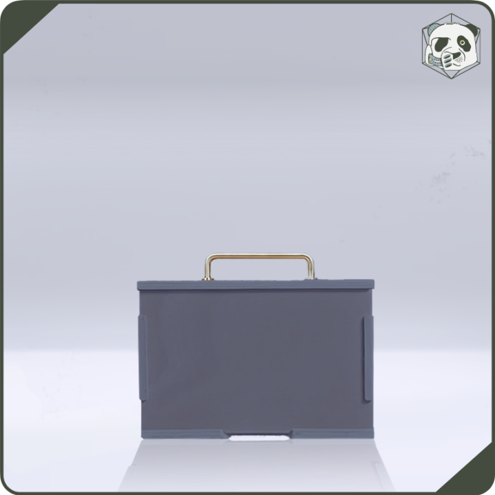 Small H1 PAWS Transport Case – Compact Storage for Warhammer and Wargame Miniatures (28x15x16 cm) | Panda’s Atelier