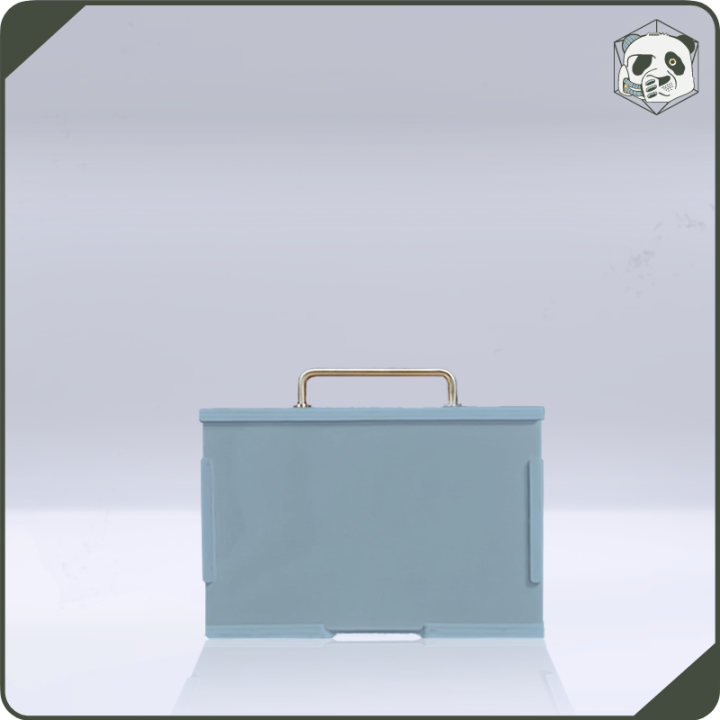 Small H1 PAWS Transport Case – Compact Storage for Warhammer and Wargame Miniatures (28x15x16 cm) | Panda’s Atelier