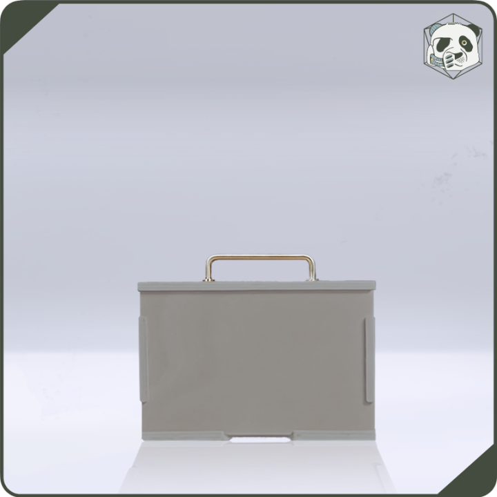 Small H1 PAWS Transport Case – Compact Storage for Warhammer and Wargame Miniatures (28x15x16 cm) | Panda’s Atelier