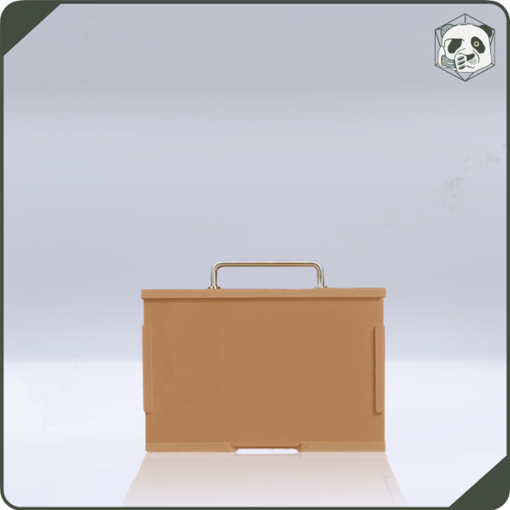 Mallette PAWS Small H1 – Transport Compact pour Figurines Warhammer wargame (28x15x16 cm) | Panda’s Atelier