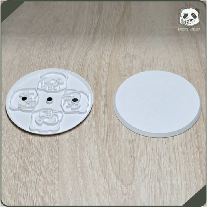 Socle rond aimanté 80 mm PLA - Warhammer 40k – Age of Sigmar