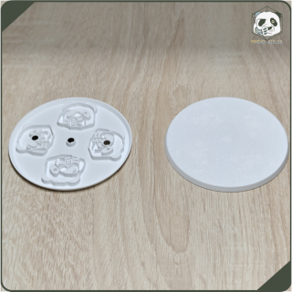 Socle rond aimanté 90 mm PLA - Warhammer 40k – Age of Sigmar