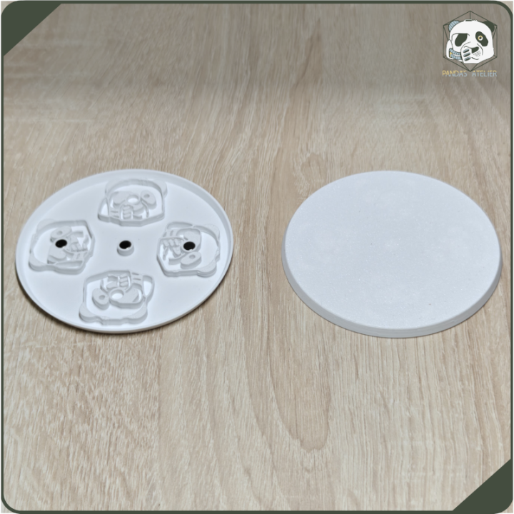 Socle rond aimanté 100 mm PLA - Warhammer 40k – Age of Sigmar