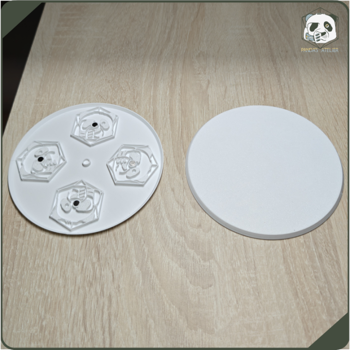 Socle rond aimanté 130 mm PLA - Warhammer 40k – Age of Sigmar