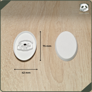 75x42 mm Oval Magnetic Base PLA - Warhammer 40k – Age of Sigmar