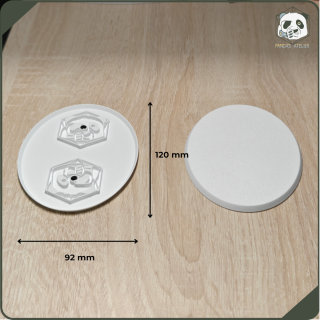 120x92 mm Ovale Magnetic Base PLA - Warhammer 40k – Age of Sigmar