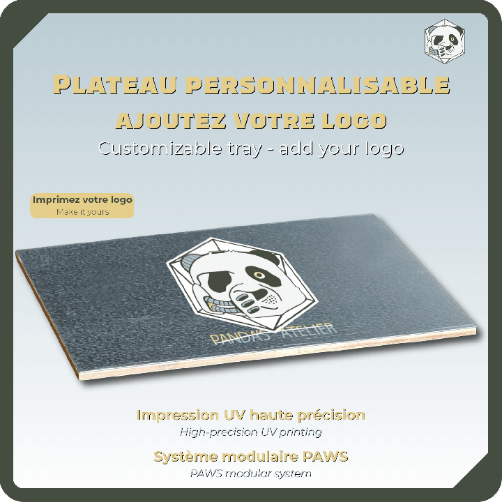 Medium Magnetic Miniature Tray – Secure Transport for 80 Minis | PAWS
