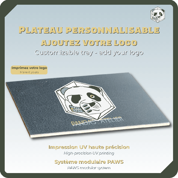 Large Magnetic Miniature Tray – Secure Transport for 100 Minis | PAWS