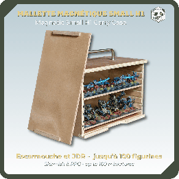 Mallette de transport figurines Small H1 – Escarmouche & JDR | PAWS