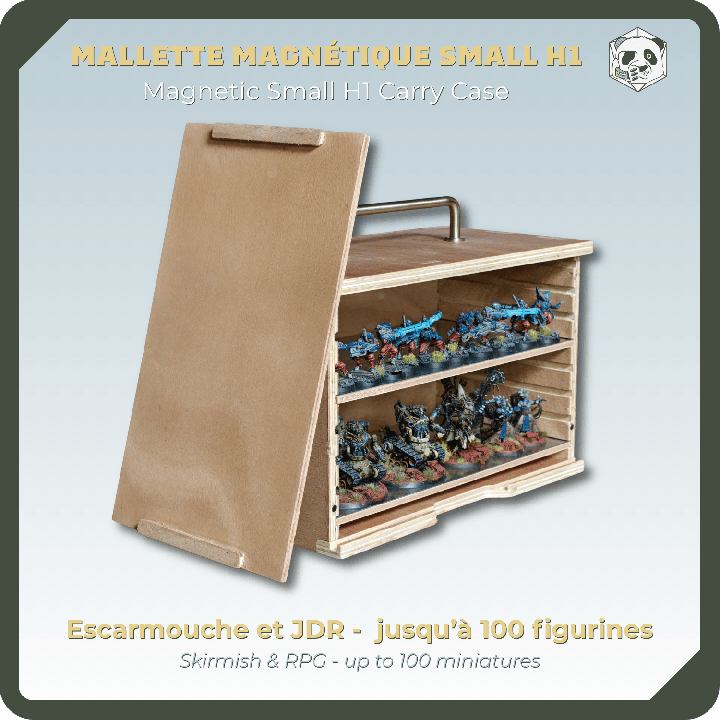 Mallette de transport figurines Small H1 – Escarmouche & JDR | PAWS