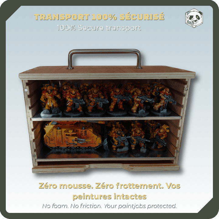 Small H1 Miniature Carry Case – Skirmish & RPG Transport | PAWS