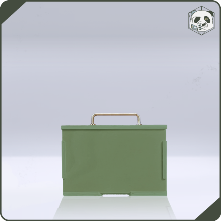 Small H1 PAWS Transport Case – Compact Storage for Warhammer and Wargame Miniatures (28x15x16 cm) | Panda’s Atelier