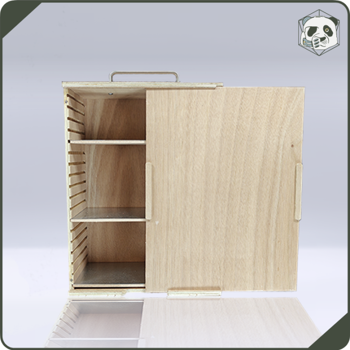 Mallette PAWS Small H2 – Transport Compact pour Figurines Warhammer et Wargame (28x15x38 cm) | Panda’s Atelier