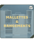 Cases and shelf storage
