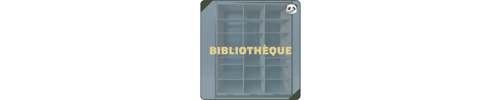 Rangement de Bibliothèque pour Figurines – PAWS | Panda’s Atelier