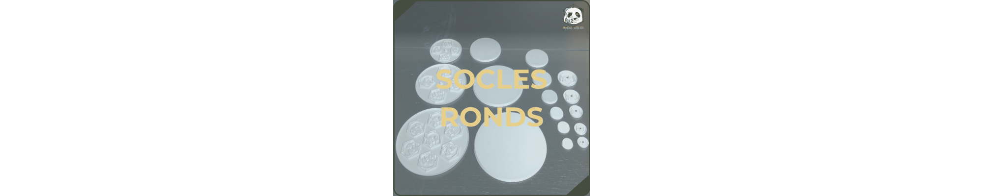 Round Magnetic Bases | 3D Printed PLA | Warhammer 40k