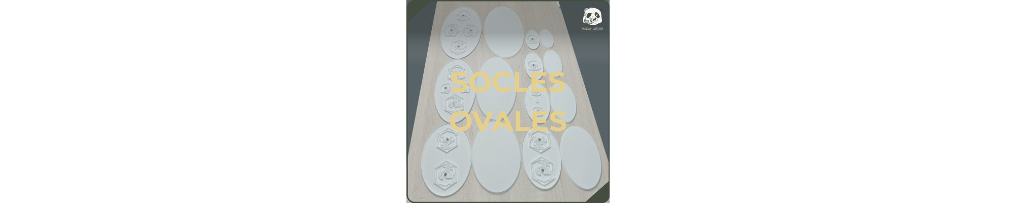 Oval Magnetic Bases | 3D Printed PLA | Warhammer 40k | Age of Sigmar